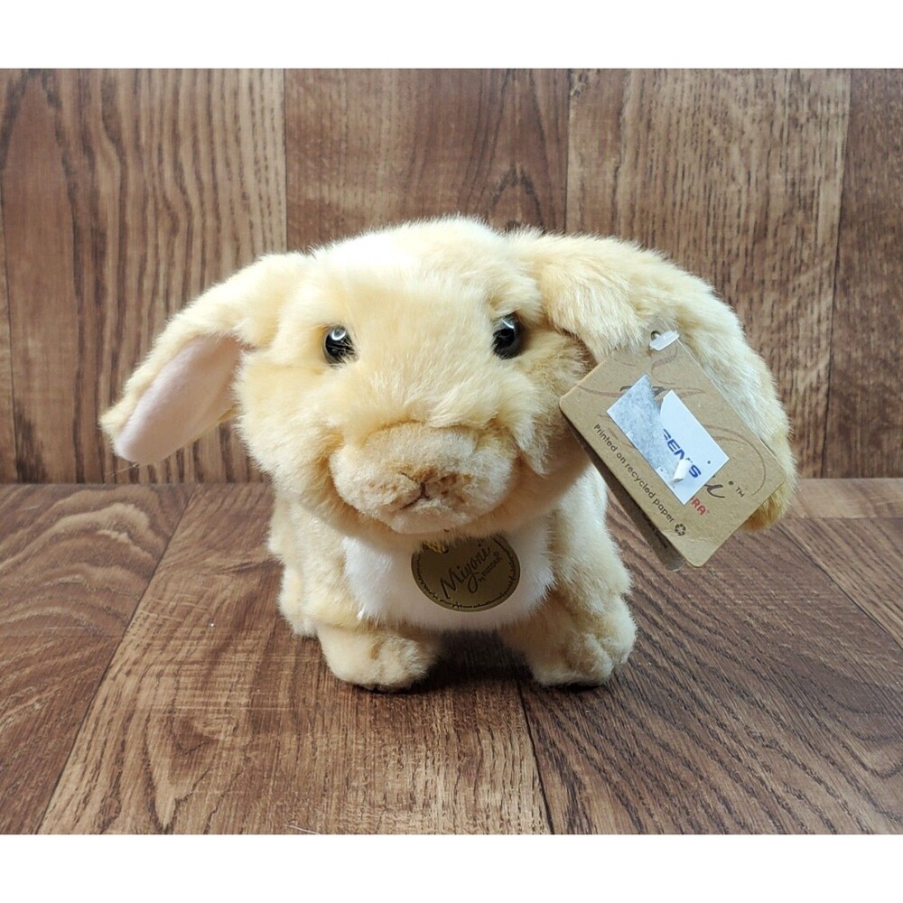 Aurora Miyoni Long Eared Rabbit Tan 9" Plush